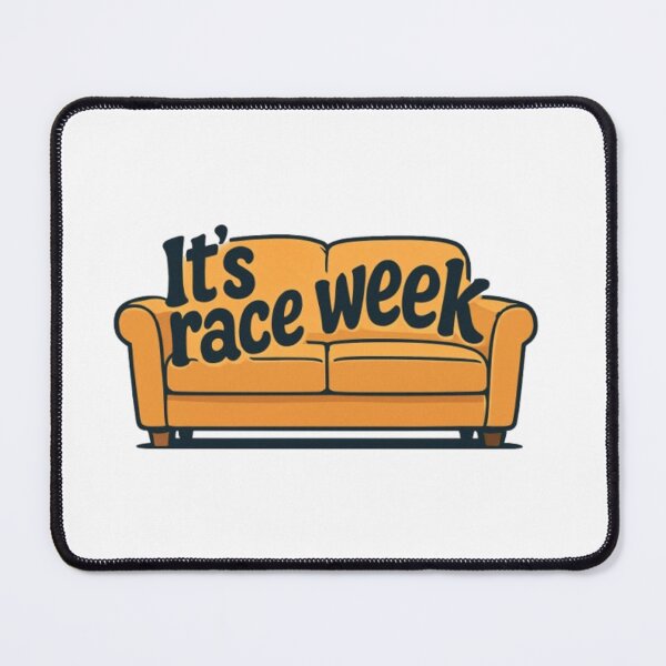 Item preview, It's Race Week in Sofa designed and sold by Pit Stop Prints.