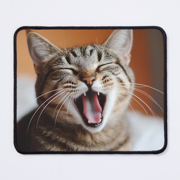 Item preview, Cat yawns designed and sold by Newrealis.