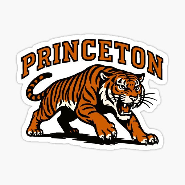 Item preview, Princeton Tiger Mascot designed and sold by CollegiateInk.