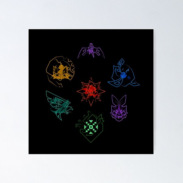 Item preview, natlan's modern six heroes designed and sold by KatanaBalls.