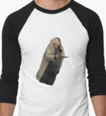 Maarten van Rossem - Omhoogkijkend Men's Baseball ¾ T-Shirt
