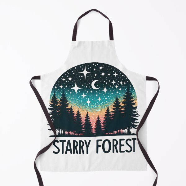 Item preview, starry night, starry forest designed and sold by TrueArtVibes.