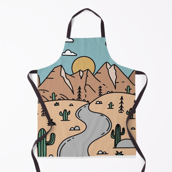 Item preview, Minimalistic desert mountain scape designed and sold by Bizzybuys1.