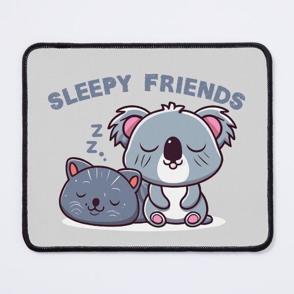 Item preview, Cute Sleepy Friends - Kawaii Gift - Nap Time Mood designed and sold by tinytwist.