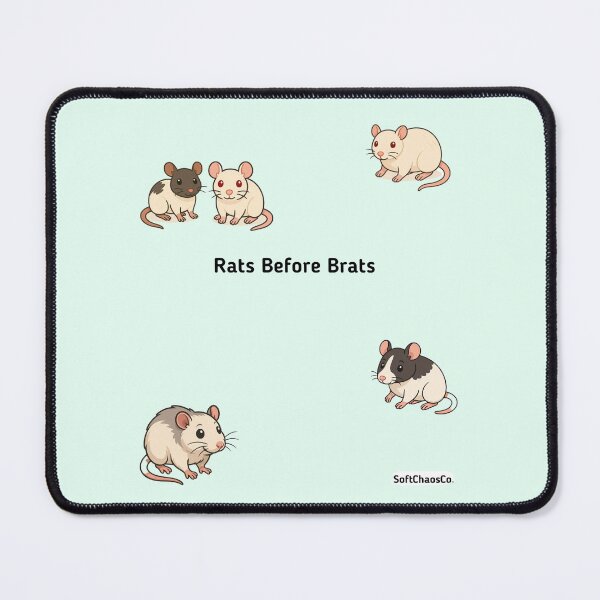 Item preview, Rats Before Brats designed and sold by SoftChaosCo..