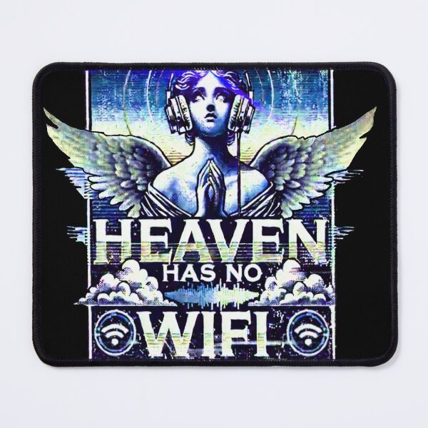 Item preview, DeepBlue Heaven Has No Wifi Streetwear designed and sold by CasualSaints.