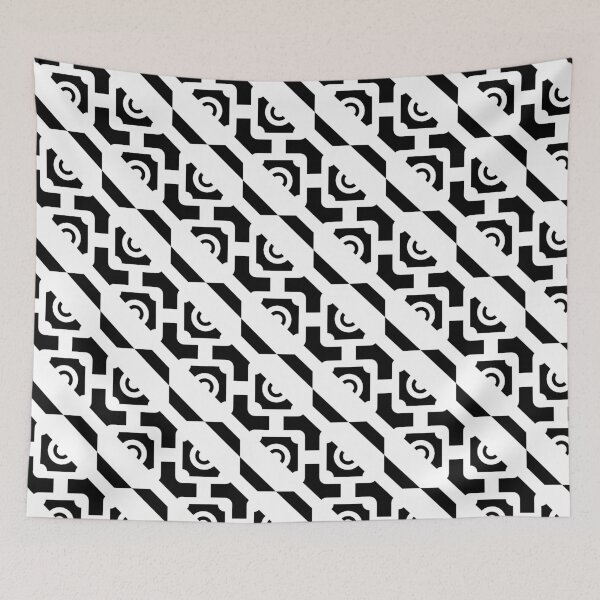 Item preview, Retro Art Deco Geometric Pattern 24.090.4 designed and sold by Space & Care - Art Deco GeoMetrica.