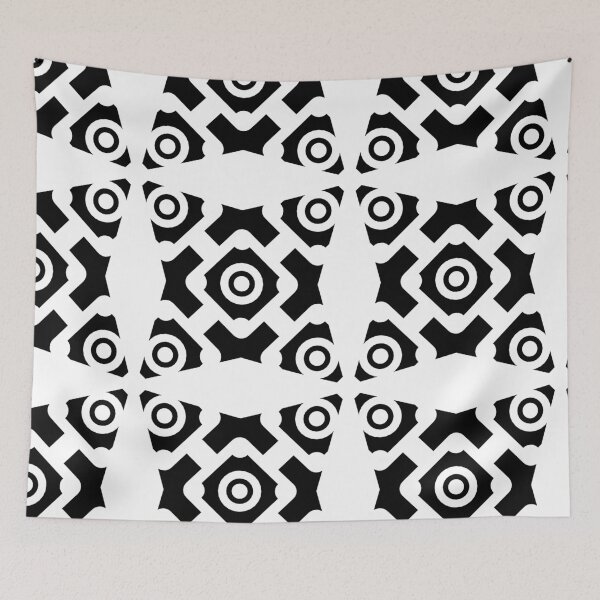Item preview, Retro Art Deco Geometric Pattern 24.090.5 designed and sold by Space & Care - Art Deco GeoMetrica.