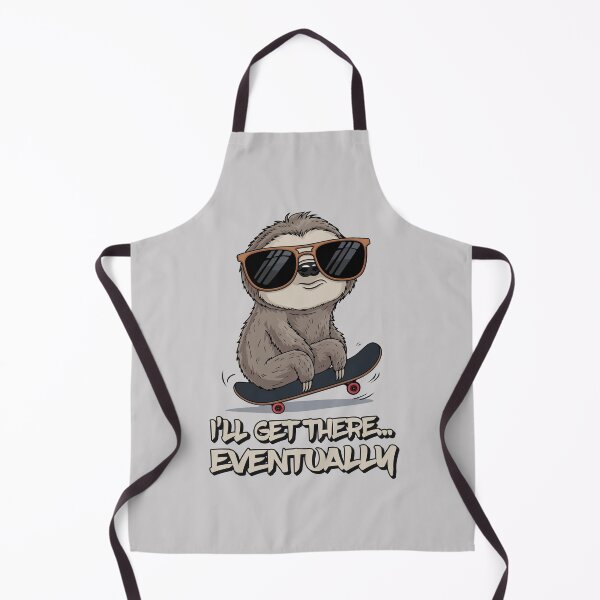 Item preview, Sloth Skateboard Chill Vibes designed and sold by WildlifeInc.