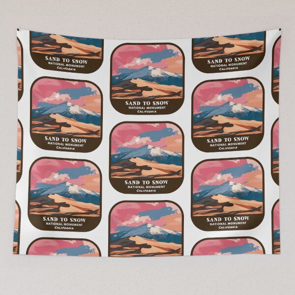 Item preview, Vintage Sand to Snow National Monument (California) designed and sold by RabbitK.