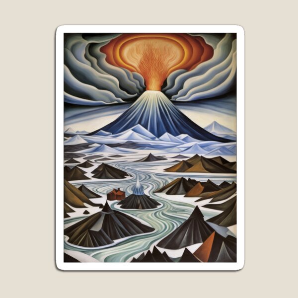 Item preview, Icelandic landscape Iceland Volcano Number 1 designed and sold by retrographics.