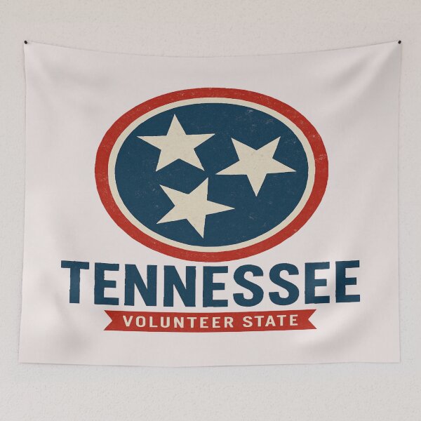 Item preview, Tri-Star Pride: Vintage Style Tennessee Flag Tribute designed and sold by Globalcitytees.