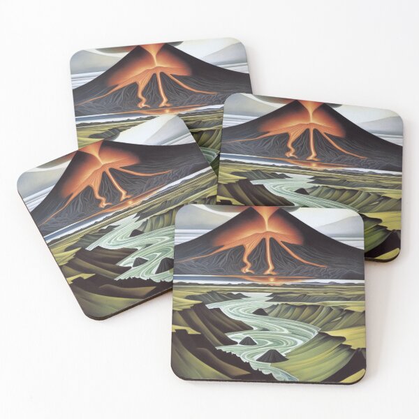 Item preview, Icelandic landscape Iceland Volcano Number 2 designed and sold by retrographics.