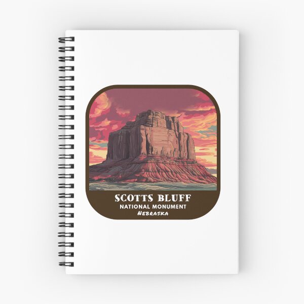 Item preview, Vintage Scotts Bluff National Monument (Nebraska) designed and sold by RabbitK.
