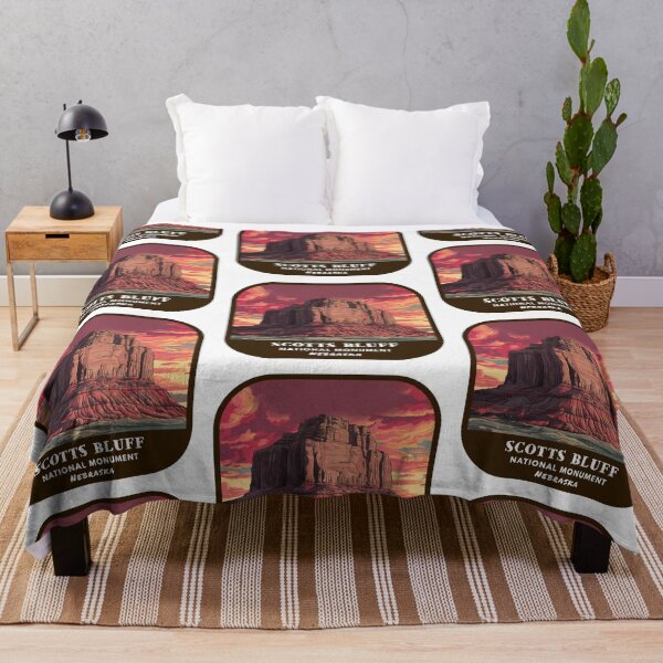 Item preview, Vintage Scotts Bluff National Monument (Nebraska) designed and sold by RabbitK.