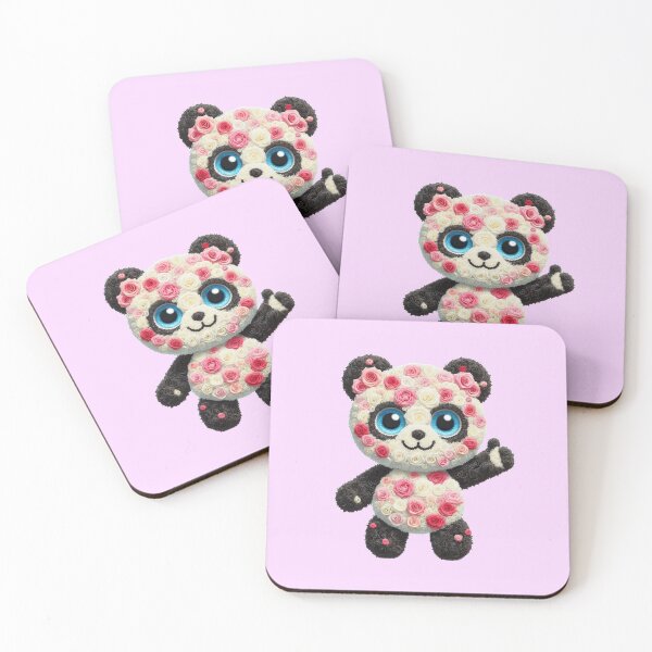 Item preview, Flower Panda 10 designed and sold by PANDALOVEART.