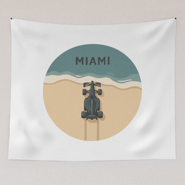 Item preview, Miami Beach F1 Escape designed and sold by Pit Stop Prints.