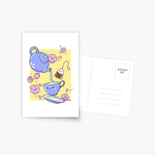Tea Party Postcard