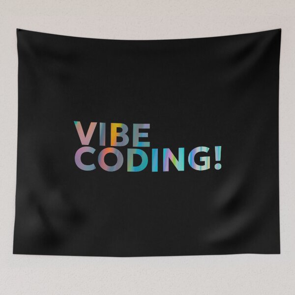 Item preview, Vibe Coding designed and sold by tshirtfandom.