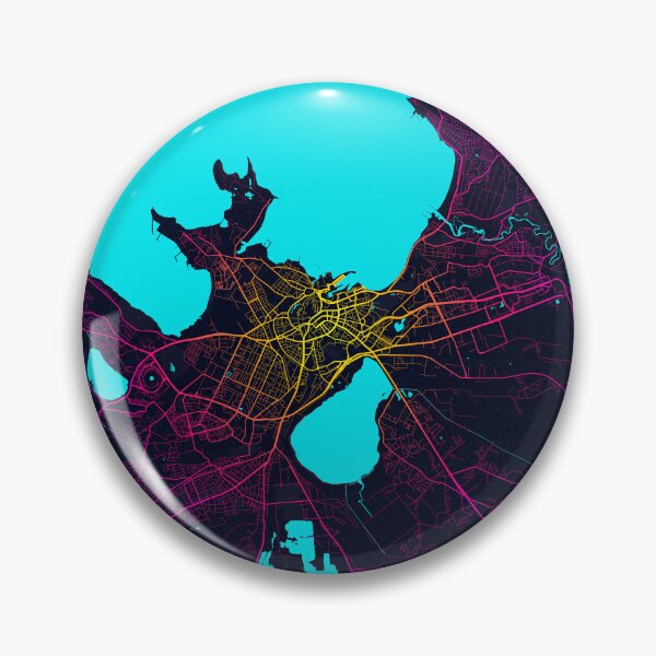 Item preview, Tallinn City Map of Estonia - Neon designed and sold by deMAP.