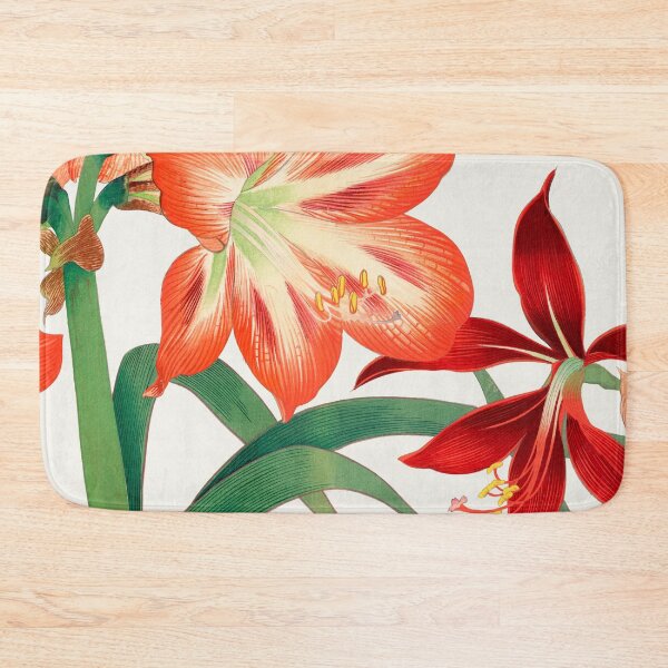 Item preview, Vintage Amaryllis Flower from Seiyô SÔKA ZUFU by Tanigami Kônan 1917 designed and sold by PureVintageLove.