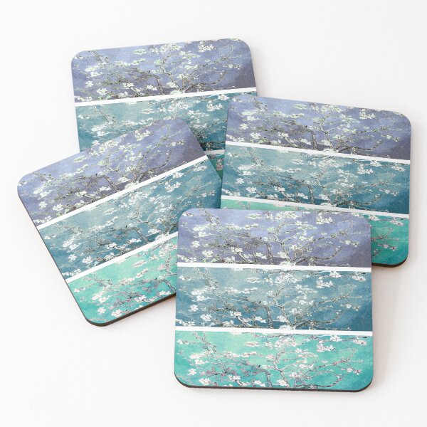 Item preview, Vincent Van Gogh Almond Blossoms Cool Elegance Panel designed and sold by PureVintageLove.