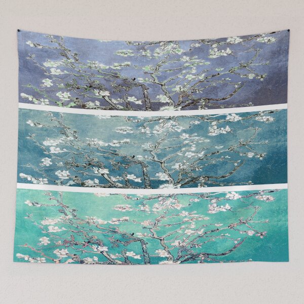 Item preview, Vincent Van Gogh Almond Blossoms Cool Elegance Panel designed and sold by PureVintageLove.