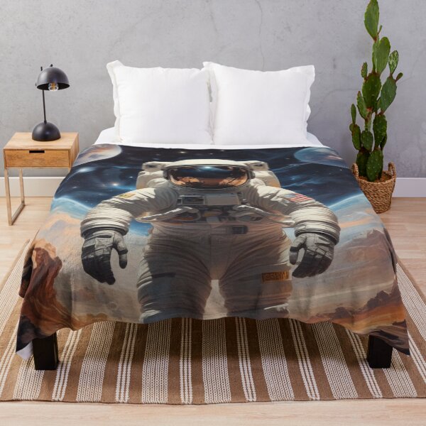 Aperçu de l'œuvre Un astronaute sur Mars créée et vendue par brentwooddsgn.