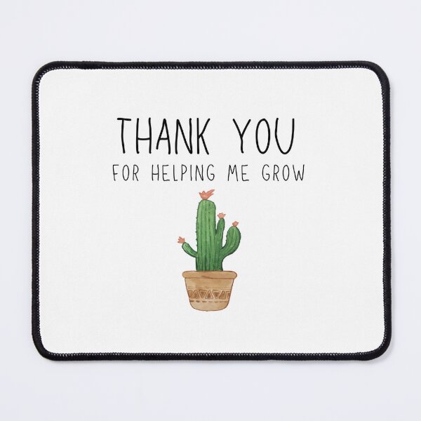 Item preview, Thank you Cactus Plant teacher gift designed and sold by Whistle-and-Co.