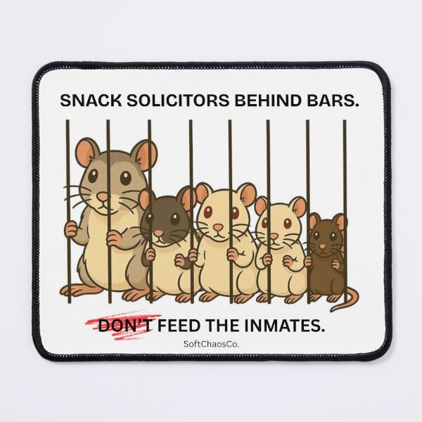 Item preview, Pet Rat Snack Solicitor designed and sold by SoftChaosCo..