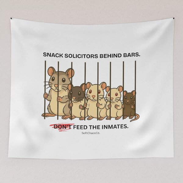 Item preview, Pet Rat Snack Solicitor designed and sold by SoftChaosCo..