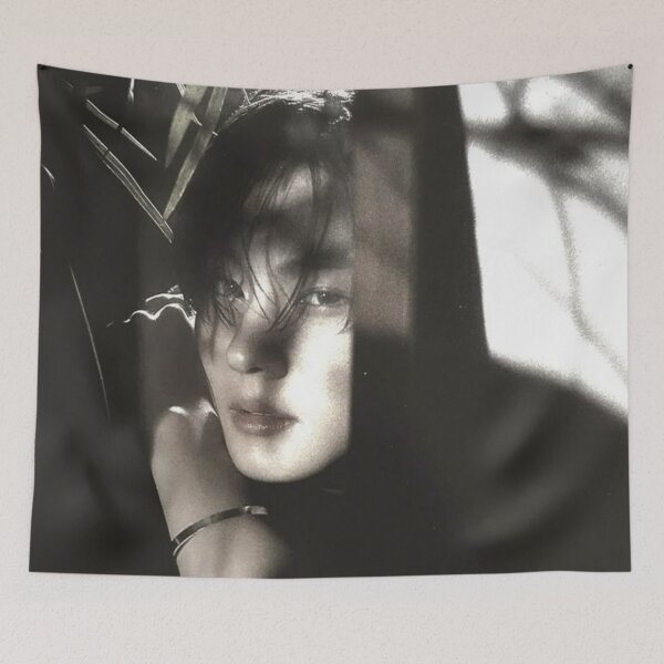 Item preview, Jungwon from Enhypen for Dicon in B&W 4kkk designed and sold by Takto.