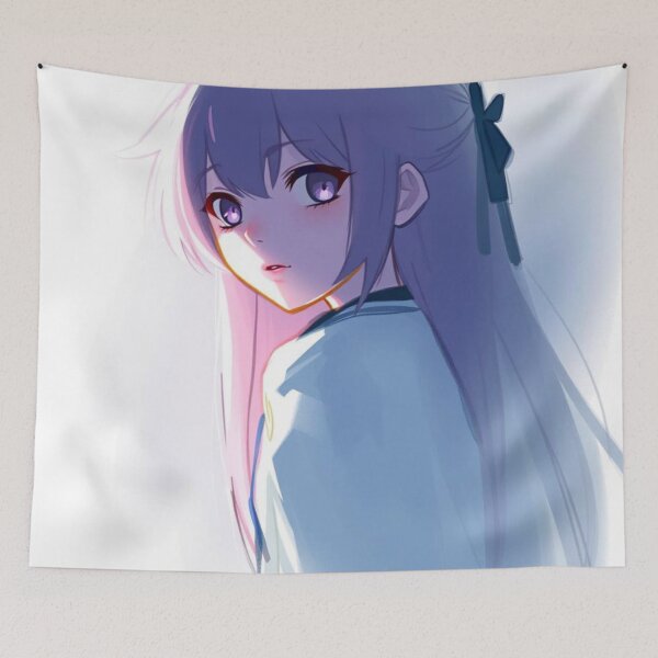 Item preview, One Last Glance – Soft Watercolor Anime Goodbye designed and sold by Rothnaric.