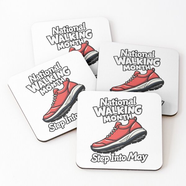 Item preview, Step Into May – National Walking Month designed and sold by CreativoDesign.