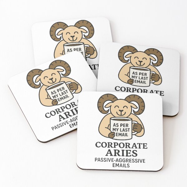 Item preview, Corporate Aries Zodiac Sign designed and sold by BarelyDesigned.