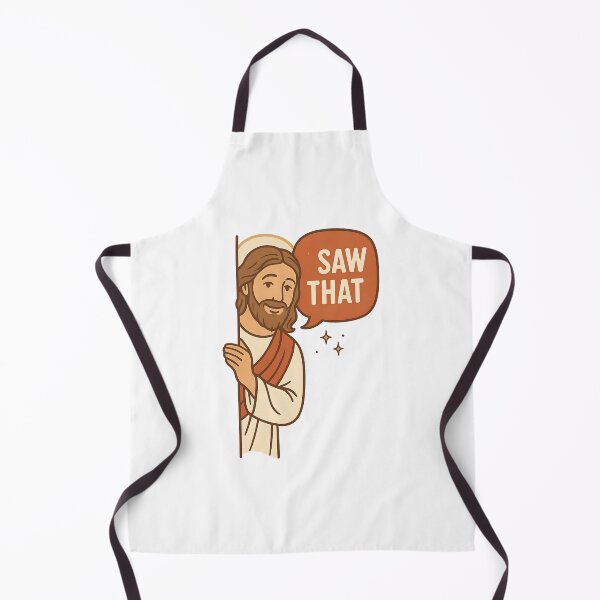 Item preview, Jesus Meme - "I Saw That" Cartoon Christian Humor | Faith Meme designed and sold by MellowPeach.