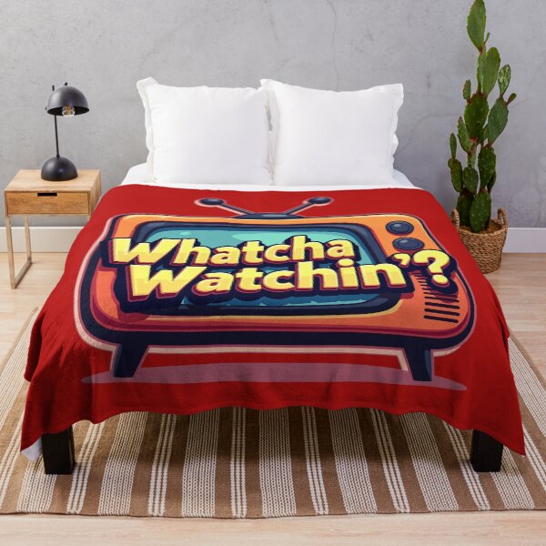 Item preview, Whatcha Watchin’? – Retro TV Vibes designed and sold by Scott Black.