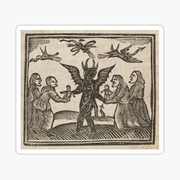 Item preview, Babies being offered as scarifice to the Devil, woodcut illustration designed and sold by Cravagnati.