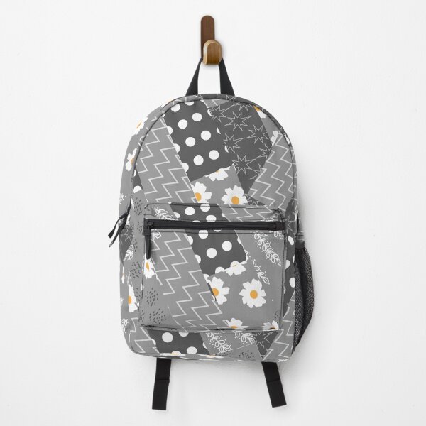 Item preview, Grey and white and flower tape inspired v slanted pattern designed and sold by ReynoldsFun.