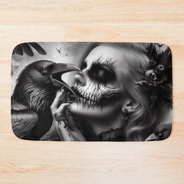 Item preview, Dark Goth Raven Kiss designed and sold by TheDarkWardrobe.