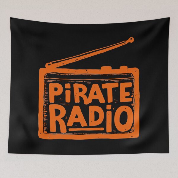 Item preview, Pirate Radio – Rebel Waves Retro designed and sold by Scott Black.