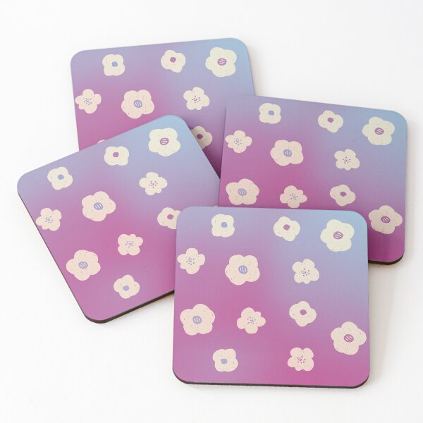 Item preview, Pink/Teal flower pattern for all products  designed and sold by ReynoldsFun.