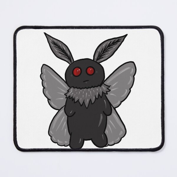 Item preview, Cute Mothman – Kawaii Cryptid Art | Funny Sad Paranormal Creature Design designed and sold by graceirisart.