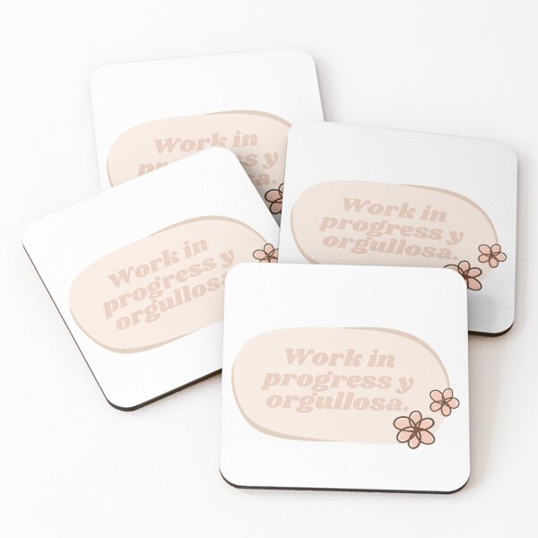 Item preview, Work in Progress and Proud – Motivational Design for Female Entrepreneurs designed and sold by themombossjournal.