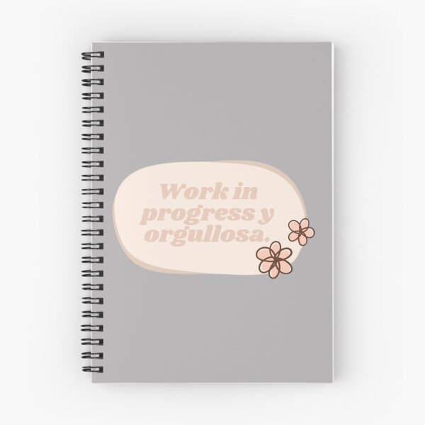 Item preview, Work in Progress and Proud – Motivational Design for Female Entrepreneurs designed and sold by themombossjournal.