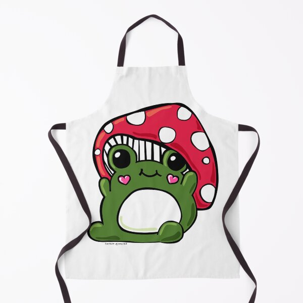 Item preview, Kawaii Mushroom Frog – Cute Cottagecore Forest Friend designed and sold by KatelynMitalski.