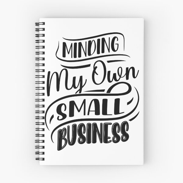 Artikelvorschau, Ich kümmere mich um mein eigenes kleines Unternehmen | Minimalistisches Unternehmermotivationsdesign entworfen und verkauft von NotaryLife.