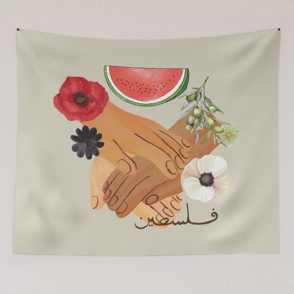 Item preview, we stand with palestine designed and sold by Slice Of Seed.