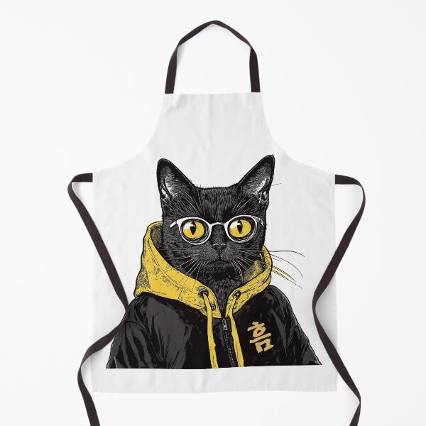 Item preview, Cool Cat in Street Style – 흑묘 designed and sold by studio902.