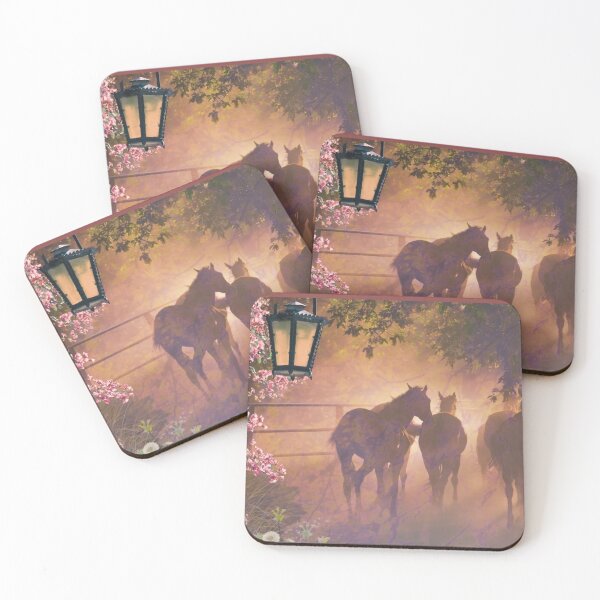 Item preview, Whimsical Horse Trail designed and sold by DigitalShoppeIL.